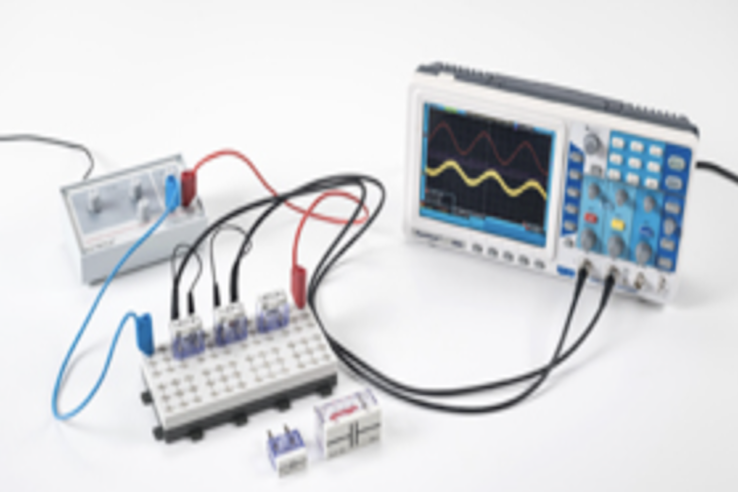 Determining the impedance in circuits with capacitors and ohmic resistors